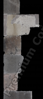 High Resolution Decal Stone Corner Texture 0002
